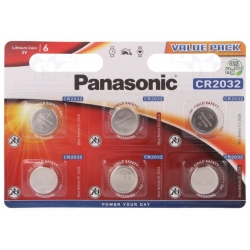Baterie Panasonic 2032 x 6